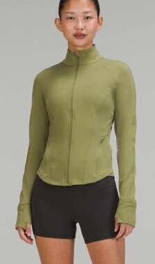 Lululemon InStill Jacket Bronze Green